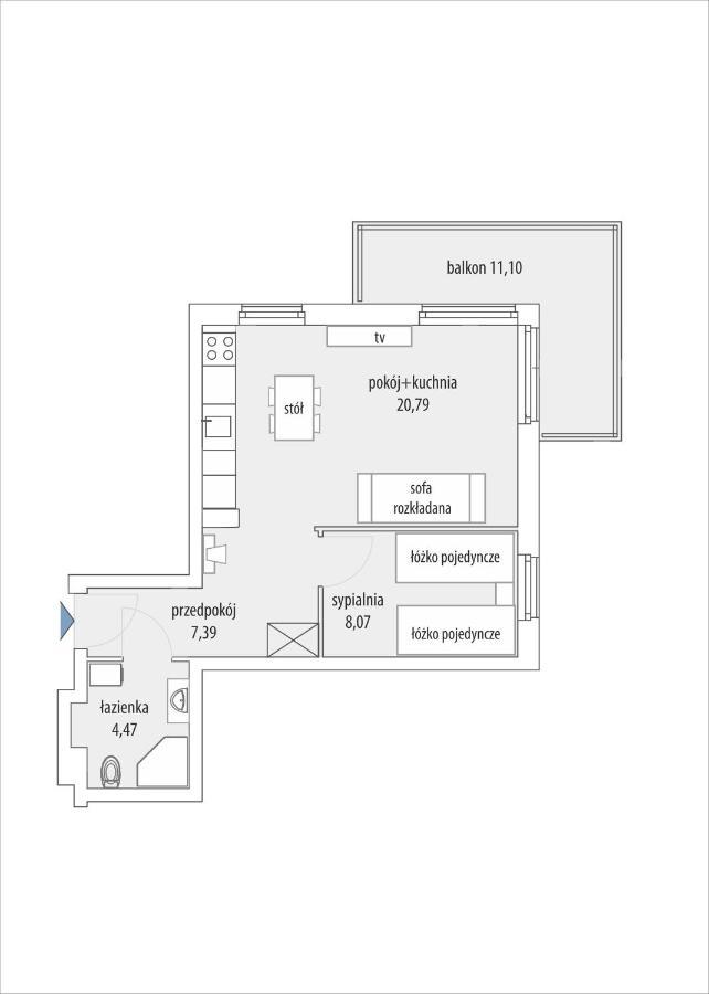 Apartament Amber Comfort Z Prywatnym Miejscem Parkingowym Kolobrzeg Exterior photo